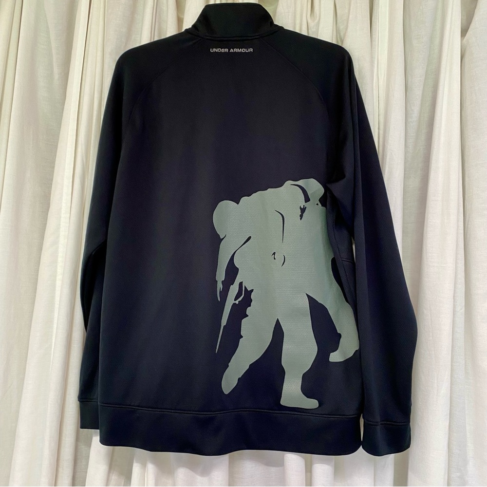 Wounded Warrior full zip jacket from Under Armour. Great condition. Size M